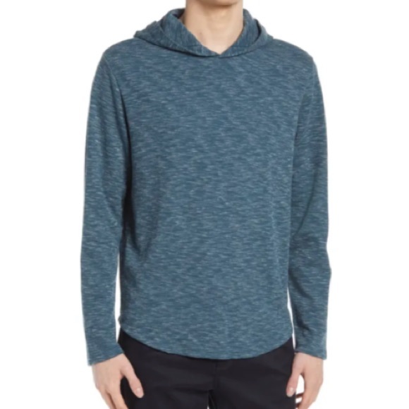 Vince. Regular Fit Space Dyed Hoodie Size Large NWT - Picture 2 of 7